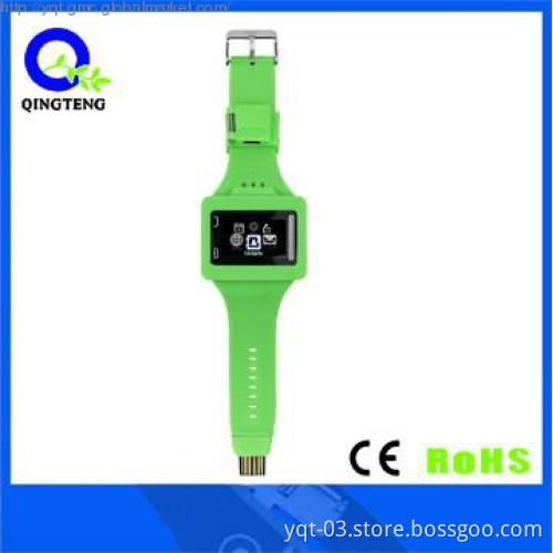 new colorful silicone wrist watch with mobile phone